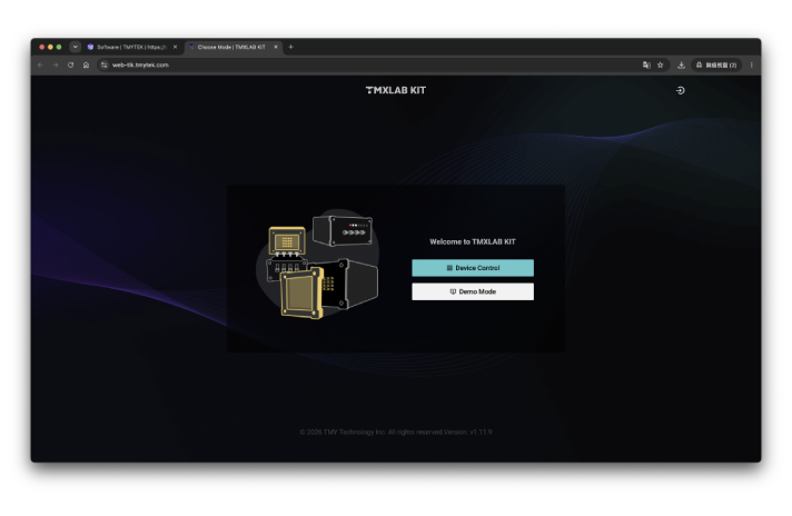 BBox Lite FR3 Control with TMXLAB Kit TMXLAB Kit software interface for BBox Lite FR3 beam steering and channel control